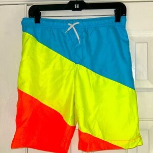 Colorful kid’s Swim Shorts Lands End XL